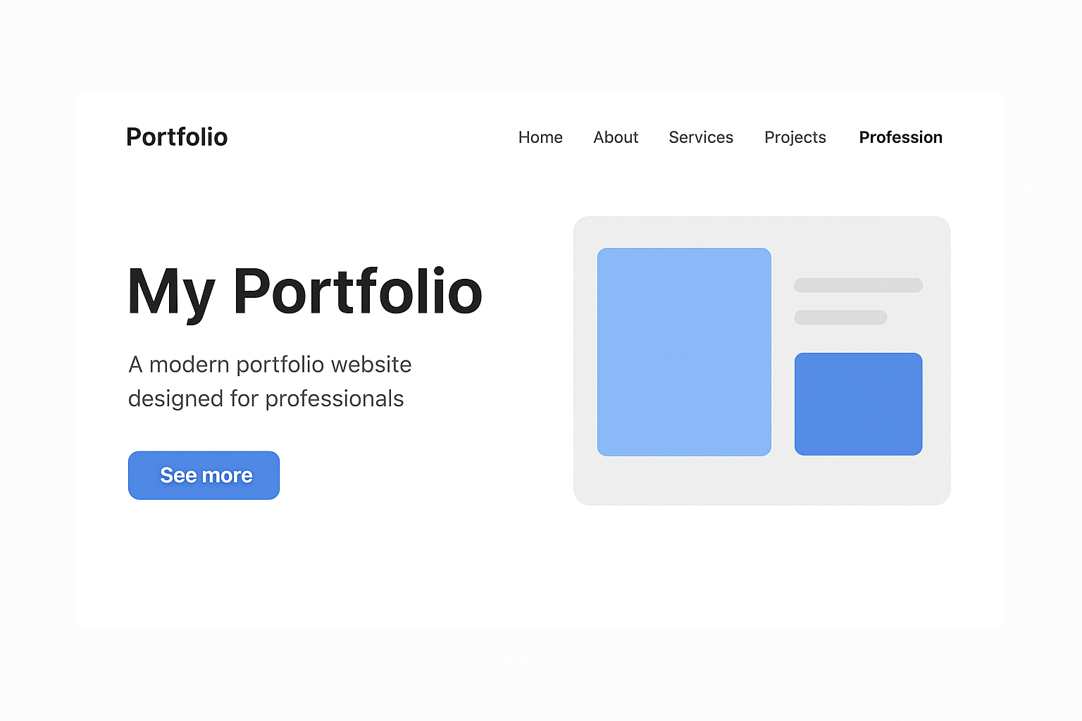 Portfolio Website